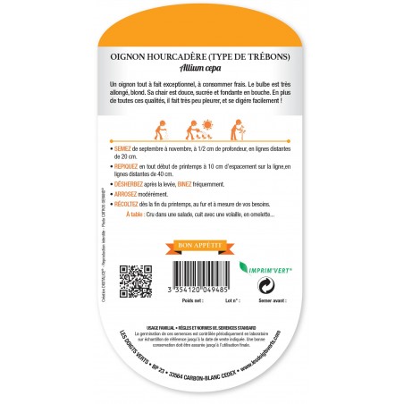 OIGNONS HOURCADERE (TYPE DE TREBONS) CAT3