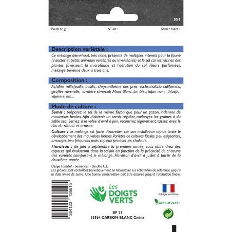 MELANGE DE FLEURS BIODIVERSITE cat2