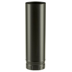 TUYAU EMAILLÉ NOIR 50CM Ø130MM