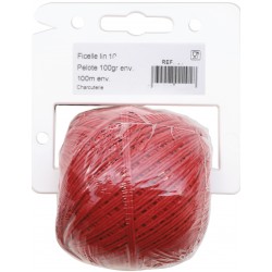 FICELLE LIN ROUGE...