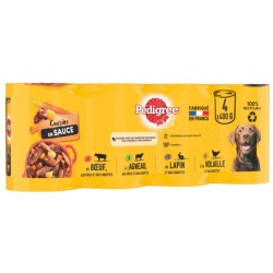 PÂTÉE POUR CHIENS 4 SAVEURS...