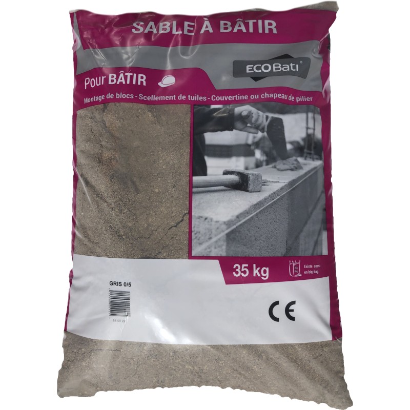 Sable Gravier Sac De Sable A Maconner Leroy Merlin Leroy Merlin - Main Image