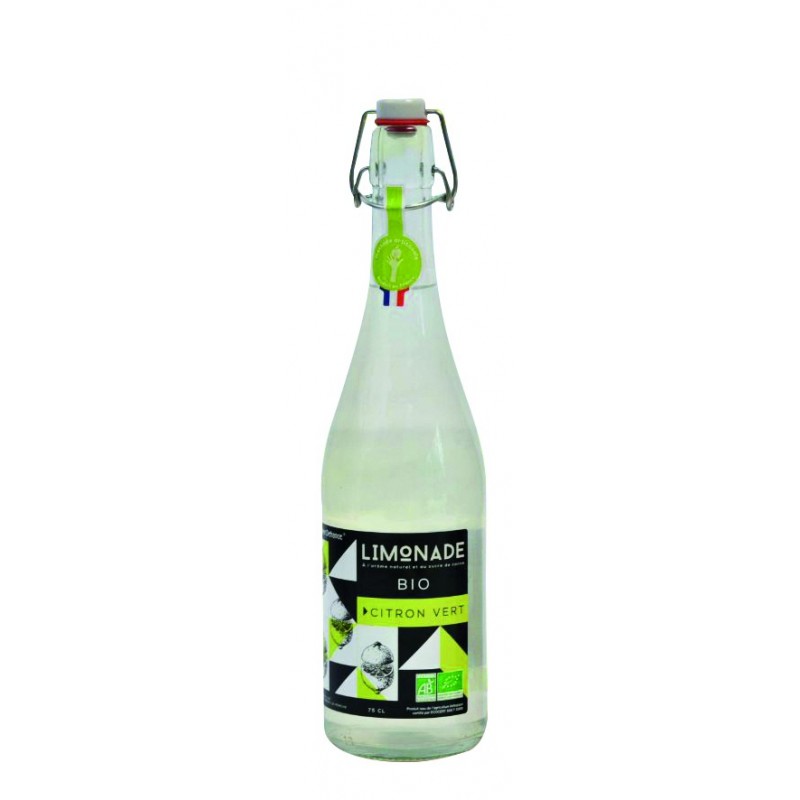 LIMONADE ARTISANALE BIO 75CL CITRON VERT