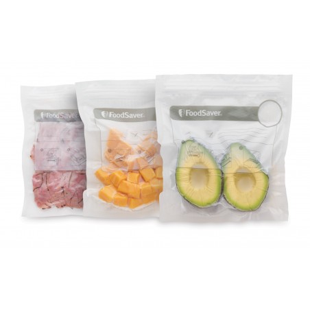 20 SACS SOUS-VIDE 3.79L FERMETURE ZIP - FOOD SAVER