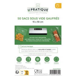 SACS SOUS VIDE GAUFRES 15 X...