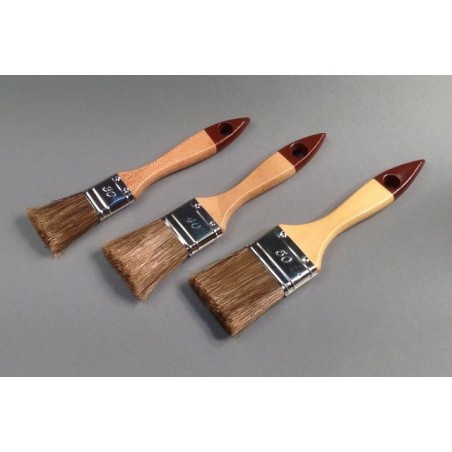 LOT DE 3 PINCEAUX PLATS LASURE LARG 30/40/50 LOT DE 3 PINCEAUX PLATS LASURE LARG 30/40/50