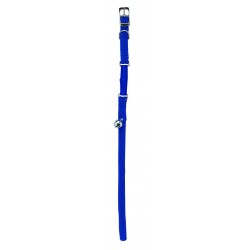 Collier Pour Chat Bleu 10mm X 30cm Avec Elastique Collier Pour Chat Bleu 10mm X 30cm Avec Elastique