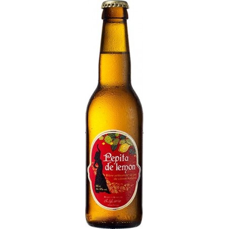 BIERE PEPITA LEMON ARTISANALE 33 CL