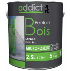 PEINTURE BOIS ADDICT 2.5L...