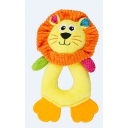 JOUET POUR CHIEN LION JAUNE