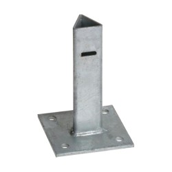 Platine piquet T fer...