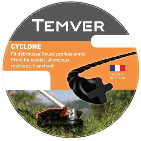 FIL NYLON TEMVER CYCLONE 3.0MM X 223M