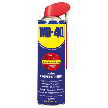 DEGRIPPANT WD40 500ML 2 POSITIONS