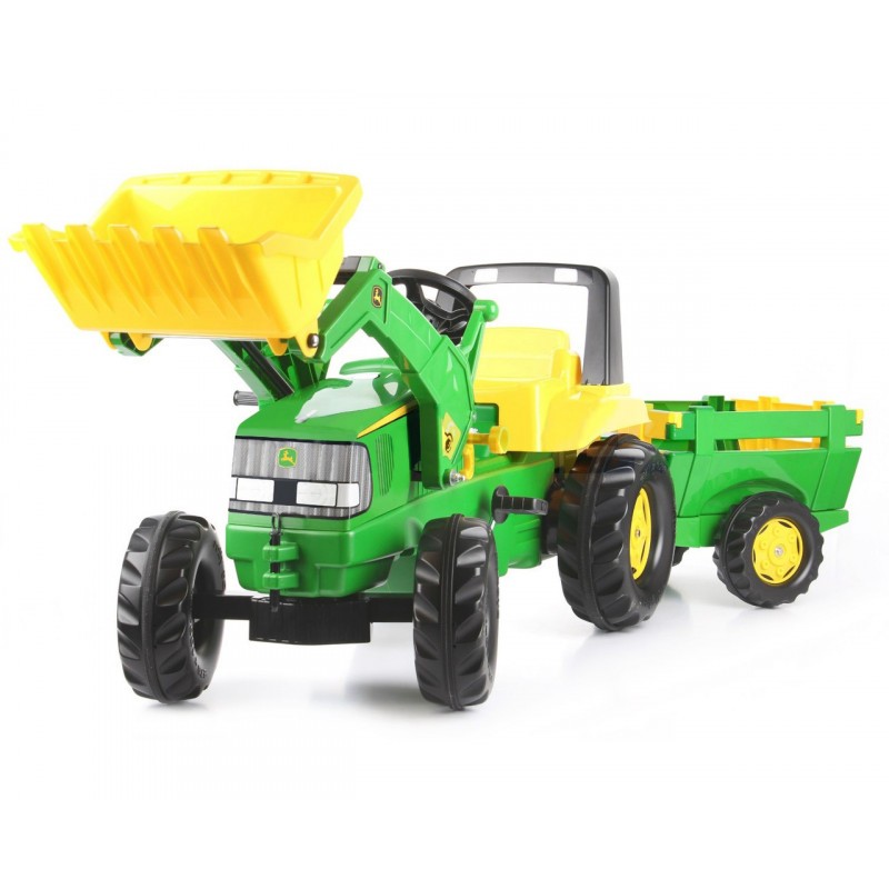 TRACTEUR A PÉDALE JOHN DEERE - ROLLY TOYS