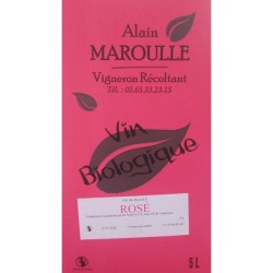 VIN ROSE 5 L BIB MAROULE
