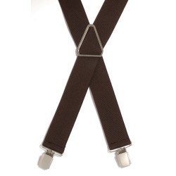 BRETELLES UNIES MARRON - TALUX