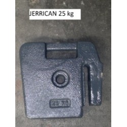 MASSE JERRICAN 25KG...