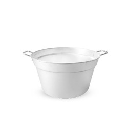 BASSINE ALU À REBORD 21L