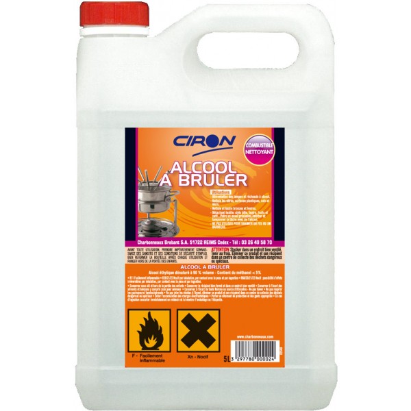 ALCOOL A BRULER 5 L CIRON Rural Master BRIVE