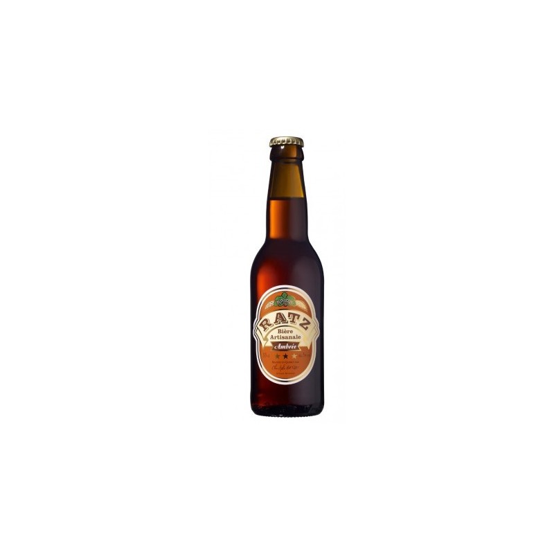 BIERE AMBREE ARTISANALE 33 CL