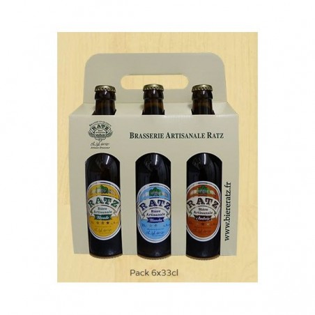 PACK 6 BIERES 33 CL GOUTS PANACHES PACK 6 BIERES 33 CL GOUTS PANACHES