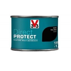 PEINTURE MULTI-MATERIAUX DIRECT PROTECT NOIR SATIN 125ML