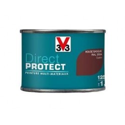 PEINTURE MULTI-MATERIAUX DIRECT PROTECT ROUGE BASQUE SATIN 125ML