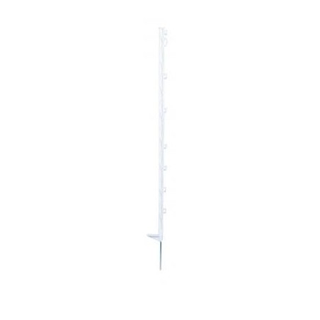 PIQUET PVC AVEC BECHE LATERALE SIMPLE 105CM BLAN PIQUET PVC AVEC BECHE LATERALE SIMPLE 105CM BLAN