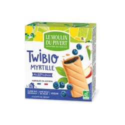 TWIBIO FOURRÉ MYRTILLE X6 150G