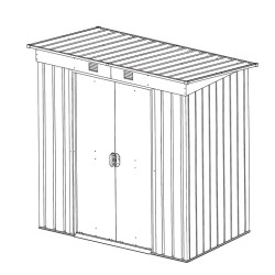 ABRI DE JARDIN METAL 1...