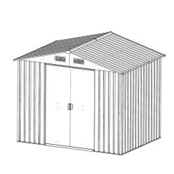 ABRI DE JARDIN METAL 2...