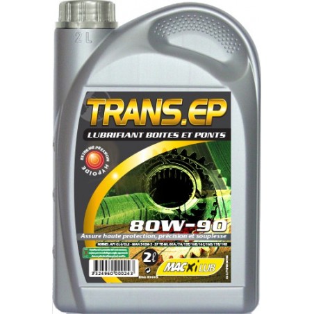HUILE MINERVA TRANSMISSION 75 80 2L HUILE MINERVA TRANSMISSION 75 80 2L