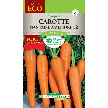 CAROTTE NANTAISE AMELIOREE 2 CAT3 CAROTTE NANTAISE AMELIOREE 2 CAT3