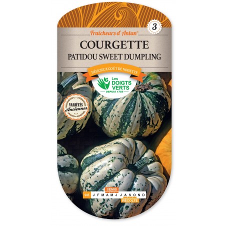 COURGETTE PATIDOU SWEET DUMPLING CAT3 COURGETTE PATIDOU SWEET DUMPLING CAT3