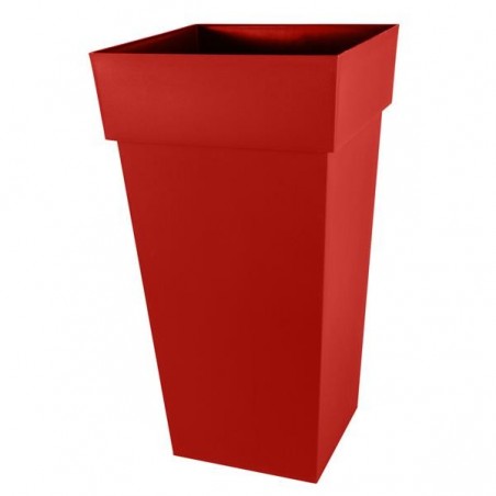 POT TOSCANE HAUT CARRE  43.3 X 43.3 X 80 cm