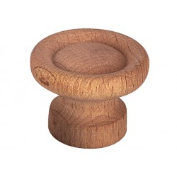 BOUTON LISERET HETRE BRUT...