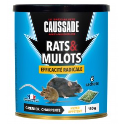 MULOTS RATS CEREALES 6X25G...