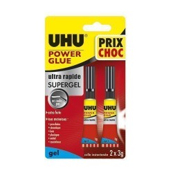 COLLE POWER GLUE GEL 3G X2...