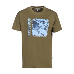 T-SHIRT CHASSE KAKI PALOMBE...