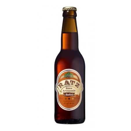 BIERE AMBREE ARTISANALE 33 CL