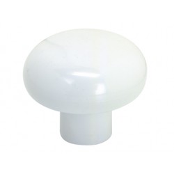 BOUTON D35 PLASTIQUE BLANC...
