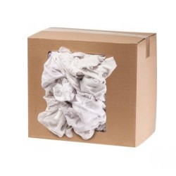 CHIFFON ESSUYAGE BLANC 10KG...