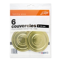 6 COUVERCLES FW Ø 110 MM -...