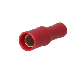 15 COSSES RONDE FEM. 4MM ROUGE