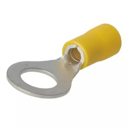 10 COSSES PERCEE D:8MM JAUNE