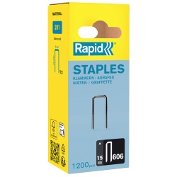 Agrafes étroites n° 606/15...