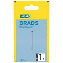 Pointes n°8/40mm de Rapid,...