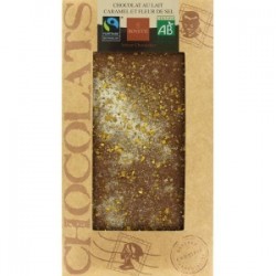 CHOCOLAT LAIT CARAMEL FLEUR...