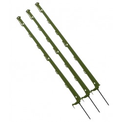 PIQUETS PLASTIQUE VERT X10...