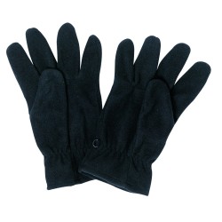 GANTS POLAIRE UNIS NOIR L